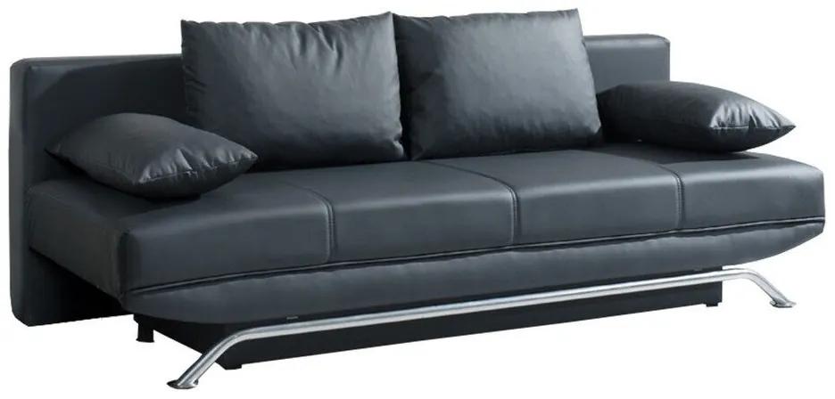 Canapea extensibilă Providence 100Cutie de pat, 85x200x100cm, 76 kg, Picioare: Metal, Plastic