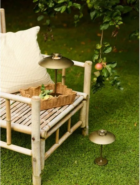 Halo Design 746149 - Lampă LED reîncărcabilă dimerabilă MINI STEPP, 1,8W/1600 mAh, IP44, alamă