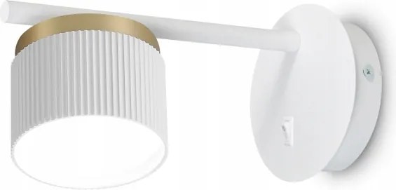 Lampă de perete 1xGX53/35W/230V alb/auriu