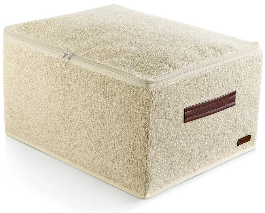 Cutie de depozitare pentru haine din material textil 42x34x42 cm – Mioli Decor