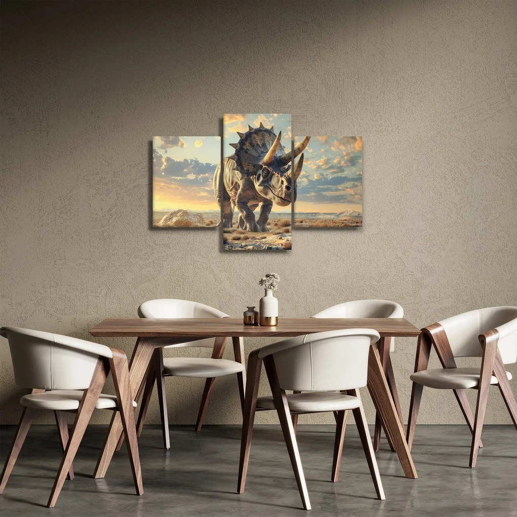 Tablou - Triceratops (90x60 cm)
