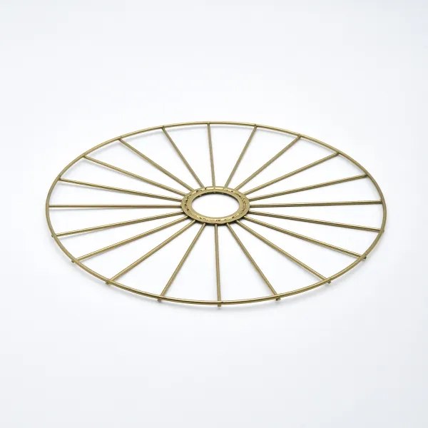 Lustră pe cablu MONTANA 1xE27/15W/230V d. 30 cm auriu/negru