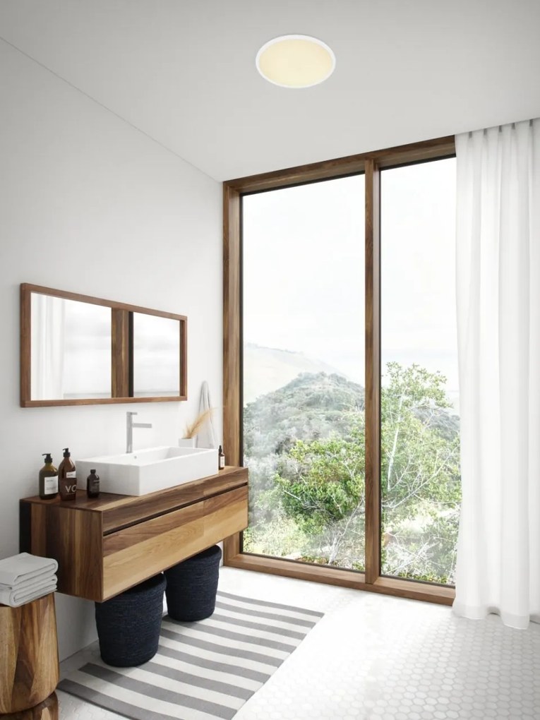 Plafoniera slim pentru baie LED 3-step MOODMAKER Oja 60 IP20 2700K