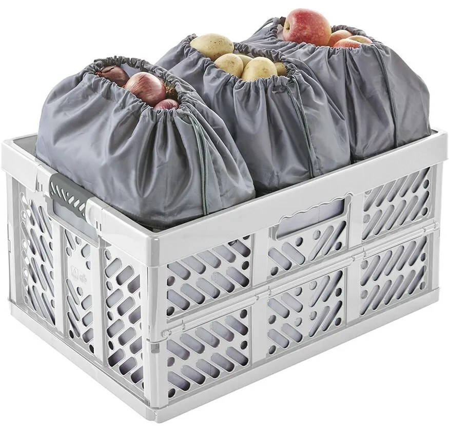 Keeeper Cutie pliabilă pentru fructe și legume Neo13 l Graphite