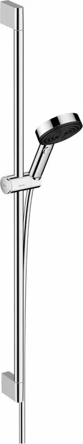 Set de dus cu bara Hansgrohe Pulsify Select 105 Relaxation 90 cm crom 3 functii