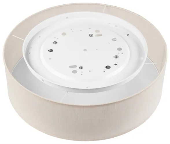 Plafonieră SIRJA DOUBLE 4xE27/15W/230V d. 45 cm crem