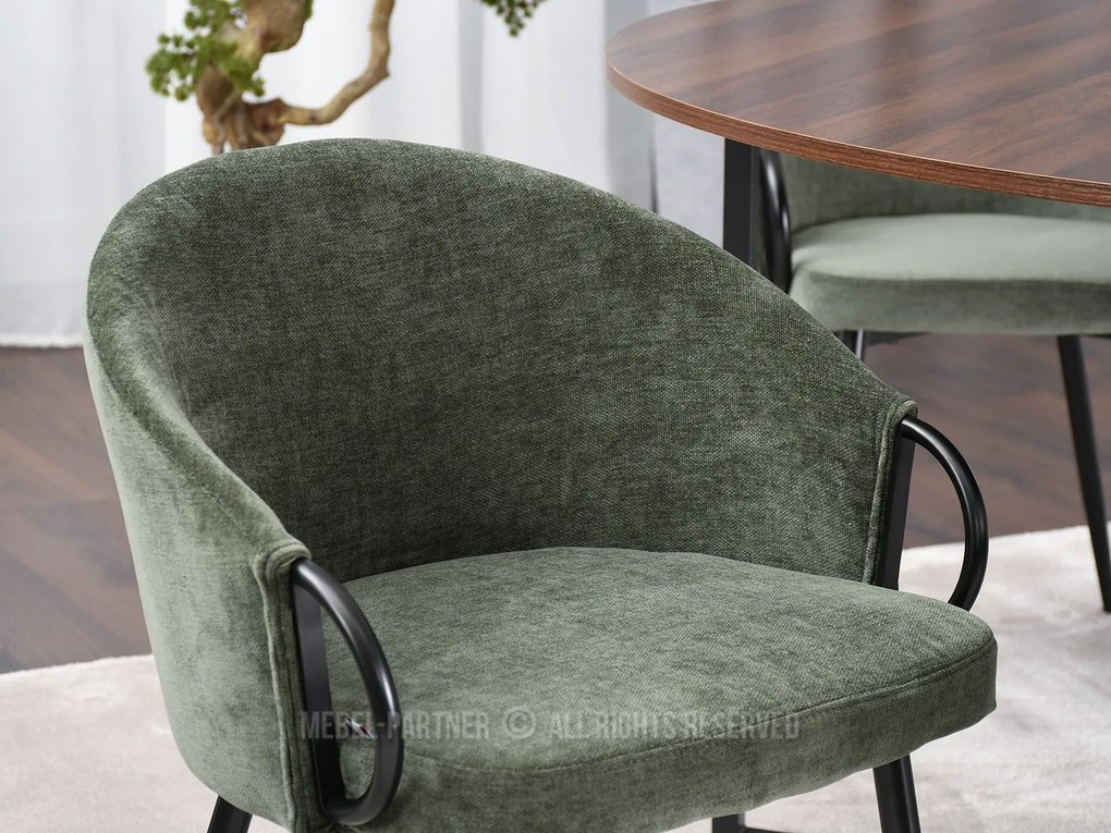 Scaun Carma K (verde + negru). Promo -13%. 1111004