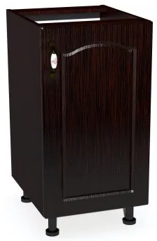 Corp inferior 45 cu 1 usa Zebra MDF mustata wenge