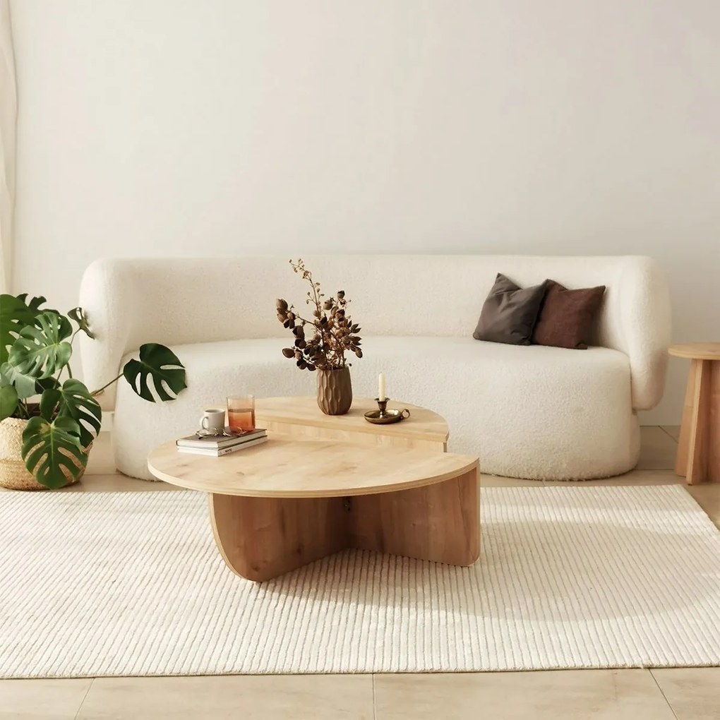 Măsuță de conferință Podium Sapphire Oak