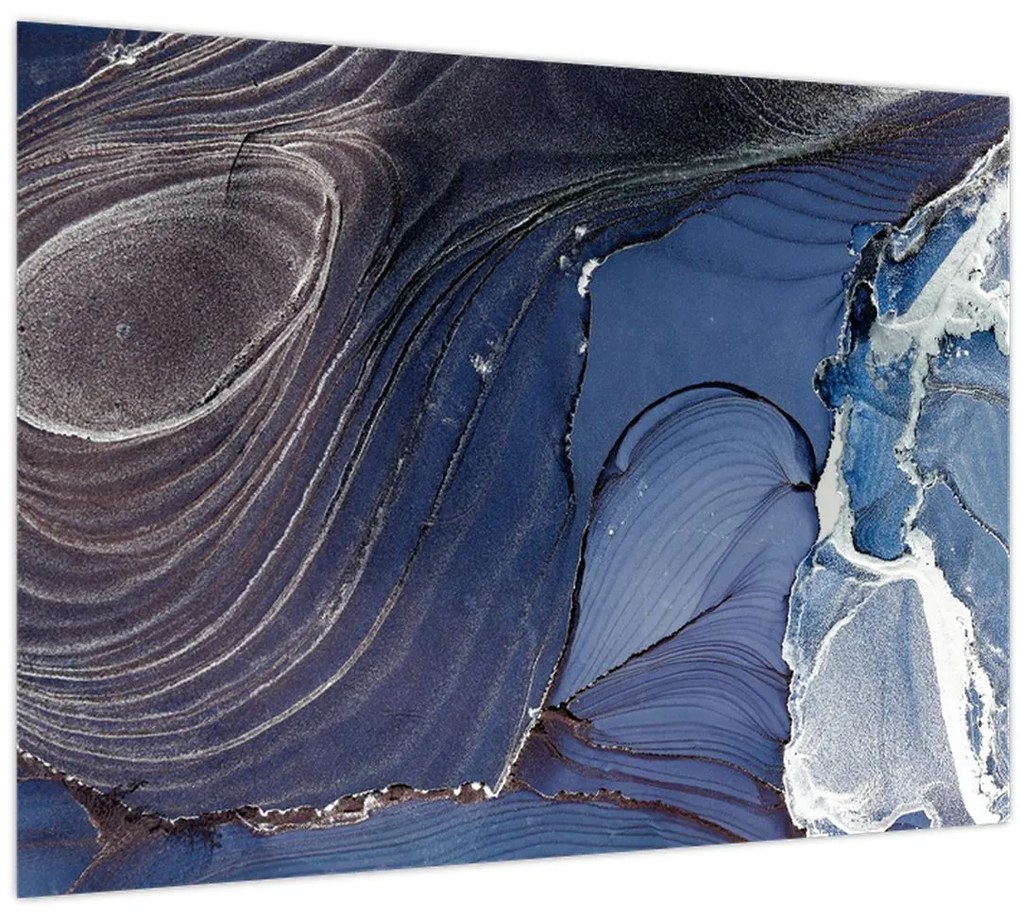 Tablou - Cerneală marmorată (70x50 cm)