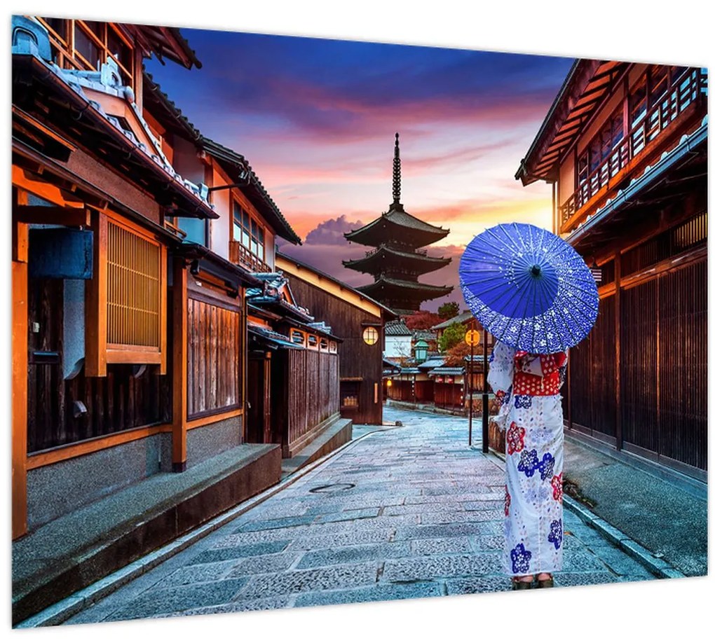 Tablou - Femeie asiatică (70x50 cm)