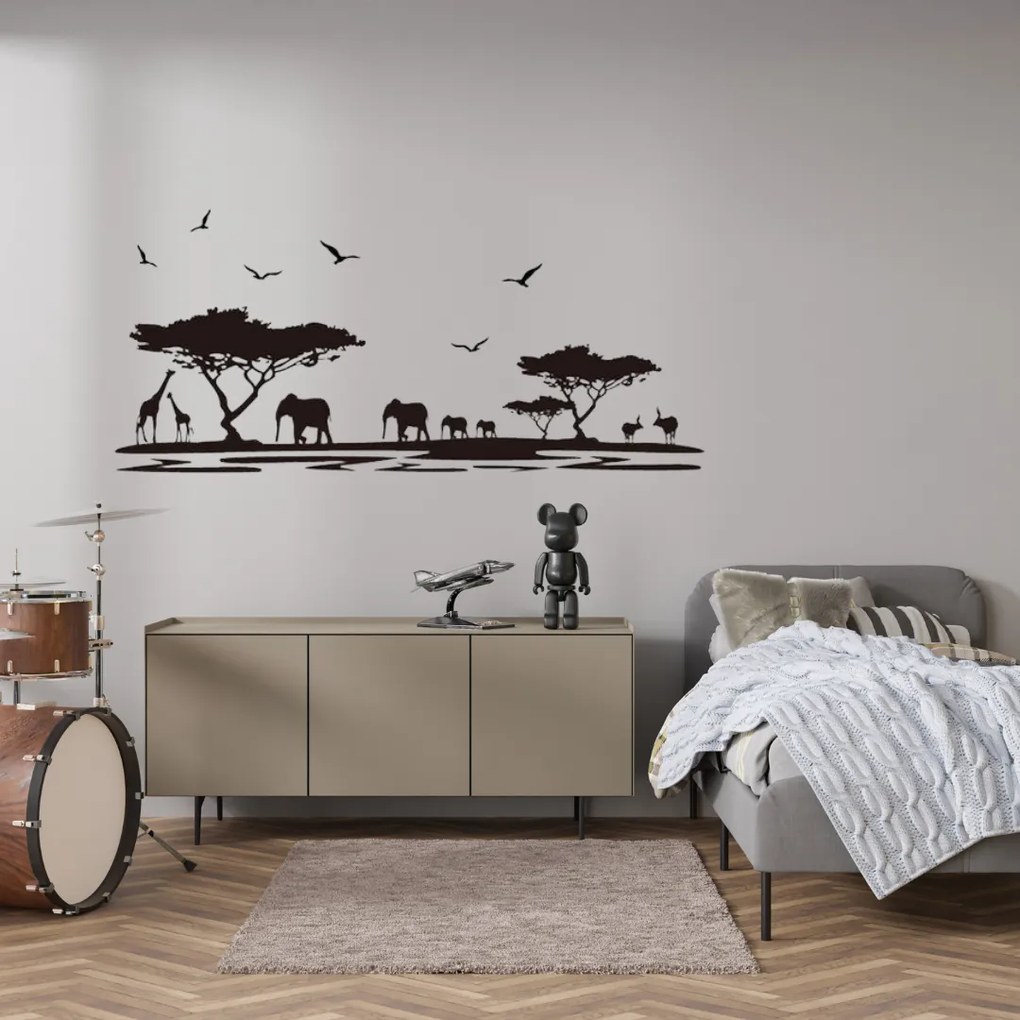 Autocolant de perete "Africa" 160x75 cm