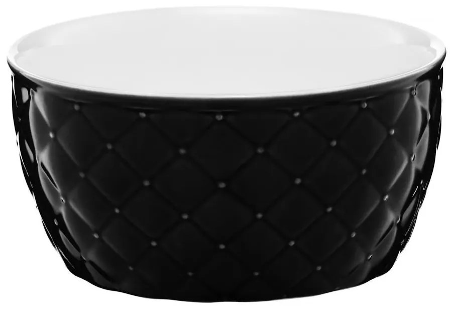 Bol Salata 13.5cm Negru Glamour