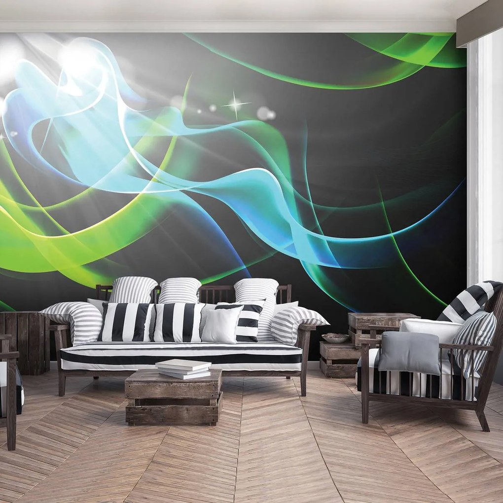 Fototapet - Valuri abstracte (152,5x104 cm)