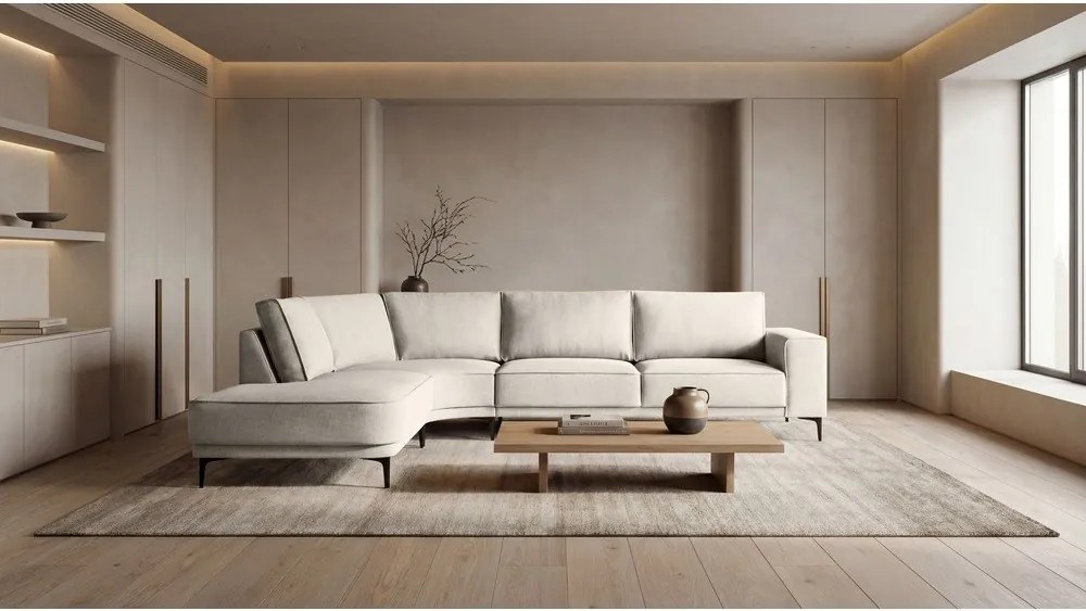 Colțar crem (colț pe partea stângă ) Copenhagen – Scandic