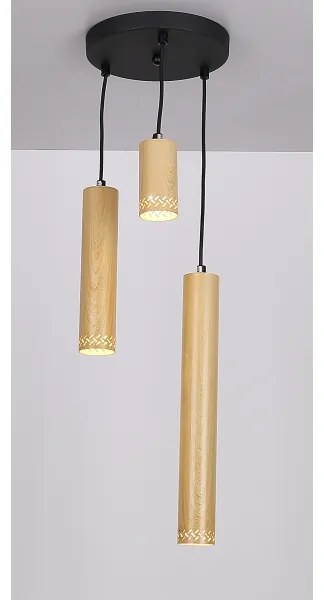 Lustră pe cablu TUBO 3xGU10/25W/230V