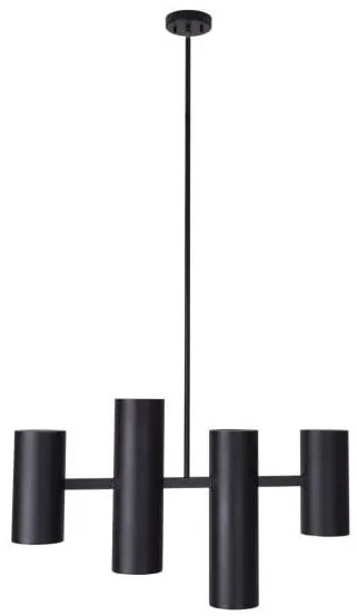 Lustra design modern LAXER 4L, negru