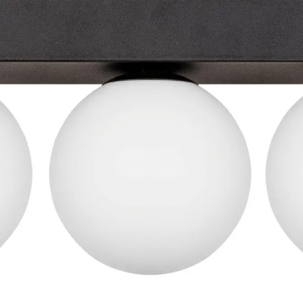 Plafonieră Zuma Line 1204 SPHERE 3xG9/8W/230V 46,5 cm negru