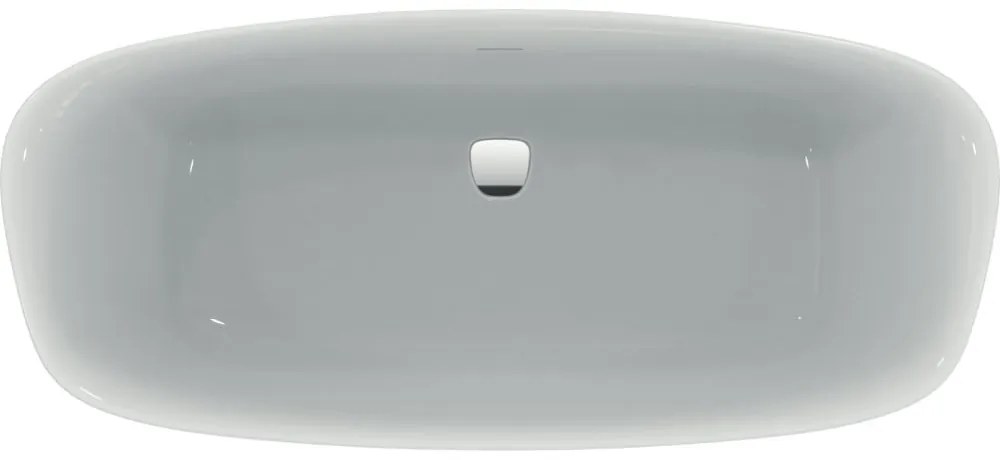 Cada freestanding, 170x75 cm, alba 1700x750 mm
