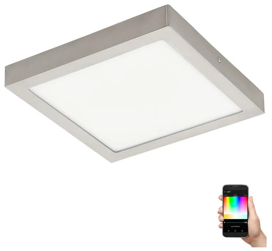 Eglo 96681 - Plafonieră LED RGBW dimabilă FUEVA-C LED/21W/230V