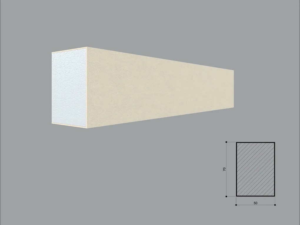 Ancadrament fereastra exterior FP144 dimensiuni 70x50x2000mm