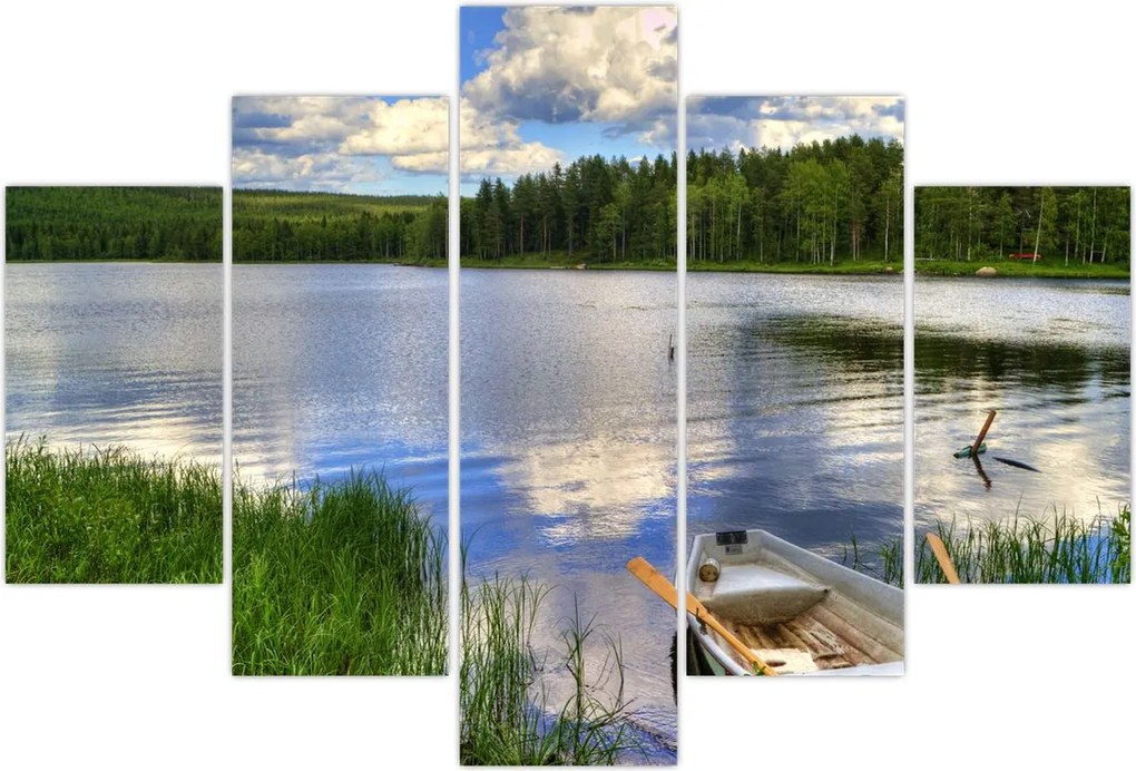 Tablou - Sat pitoresc (150x105 cm)