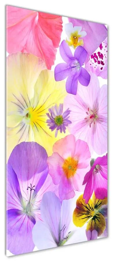 Imagine de sticlă Flori colorate
