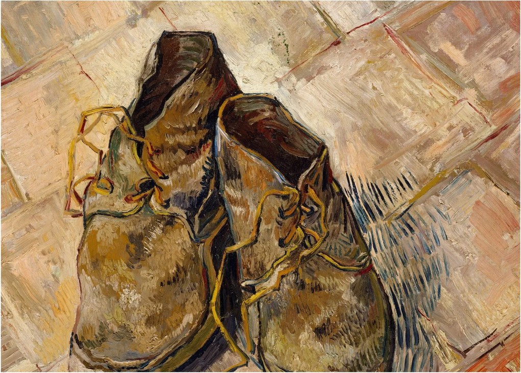 Tablou - Vincent van Gogh, Shoes, reproducere (70x50 cm)