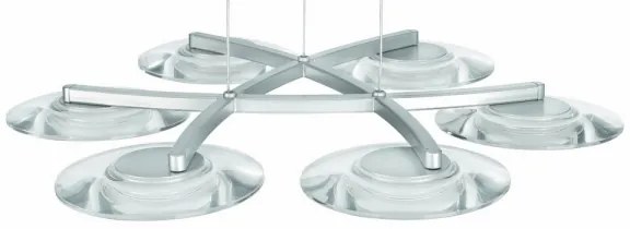 Corp de iluminat suspendat LED Philips 40972/48/16 VAGA 6xHighPower LED/2,5W/230V