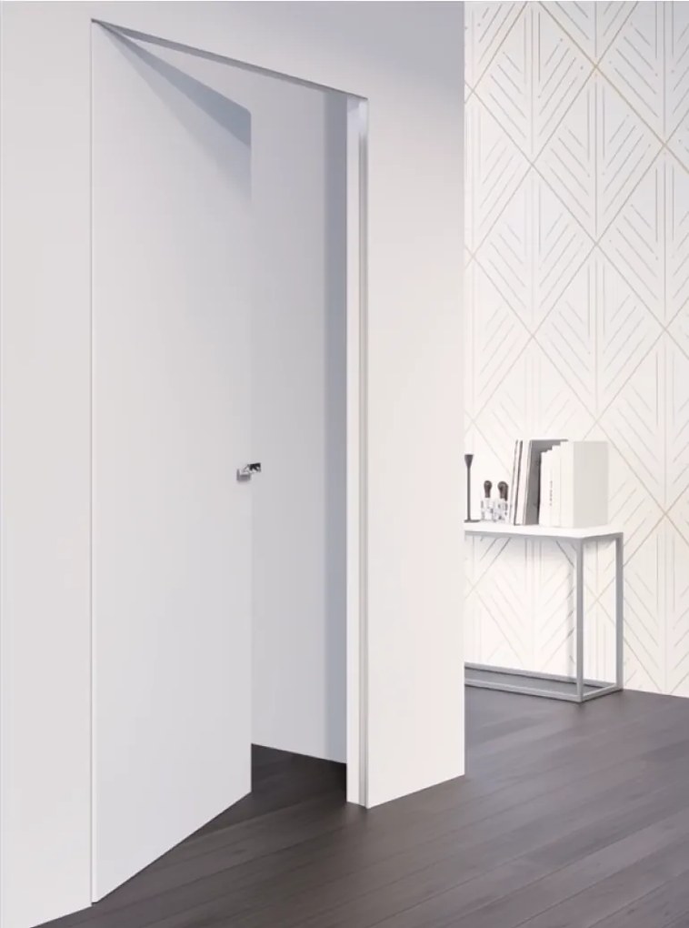 Usa Filomuro MIMESIS 365 - Usa cu toc ascuns   invizibil 1000, 2076, Aliniere Hol - Deschidere in Camera - ST - Situatia 3