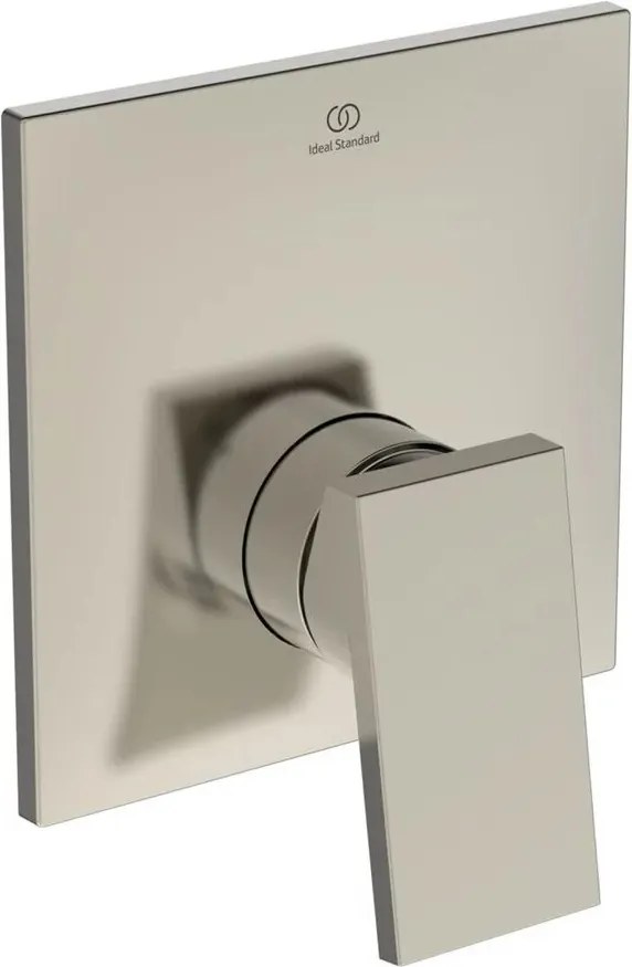 Baterie dus incastrata Ideal Standard Atelier Extra argintiu Silver Storm fara corp ingropat