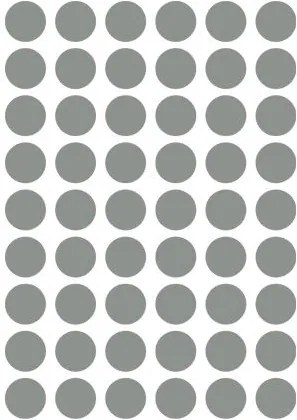 Sticker gri pentru perete Mini Dots Grey Ferm Living