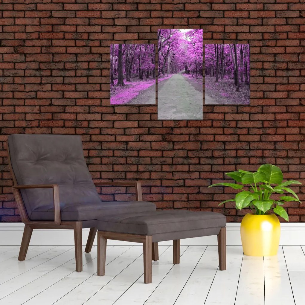 Tablou - drum prin parc (90x60 cm)