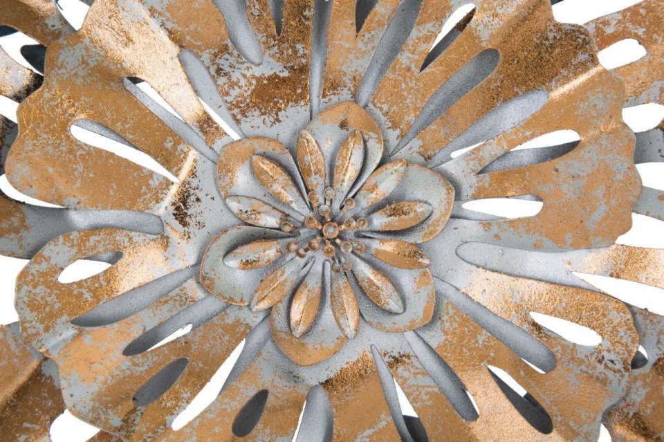 Decoratiune de perete multicolora din metal, 30,5x3,7x88,5 cm, Too Mauro Ferretti