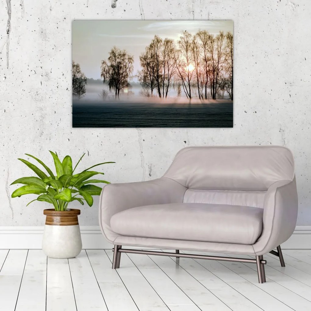 Tablou - Dimineața mohorâtă (90x60 cm)
