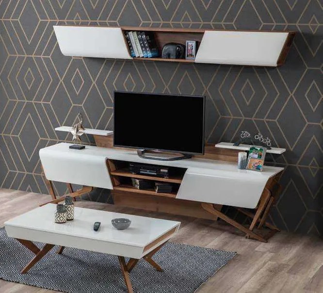 Set comoda tv + corp suspendat - royal