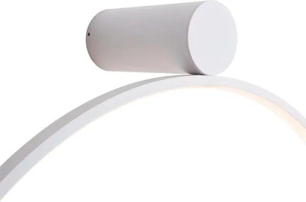 MAXLIGHT W0434 - Plafonieră LED pentru baie VISUAL LED/22W/230V 60 cm IP44 albă