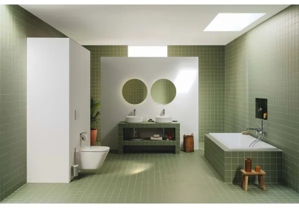 Roca A3270MJ000 - Lavoar GAP pe blat, pr. 39 cm, ceramică albă