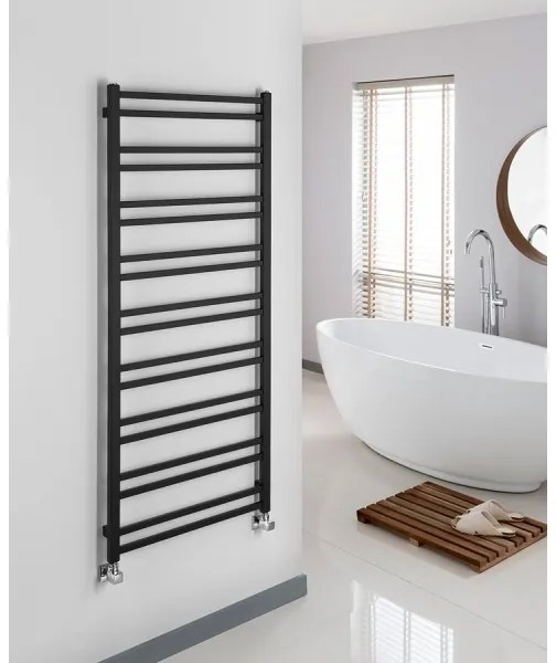 Sapho Radiator de baie METRO DOS, 476 W/230 V, 55 x 143 cm, negru mat