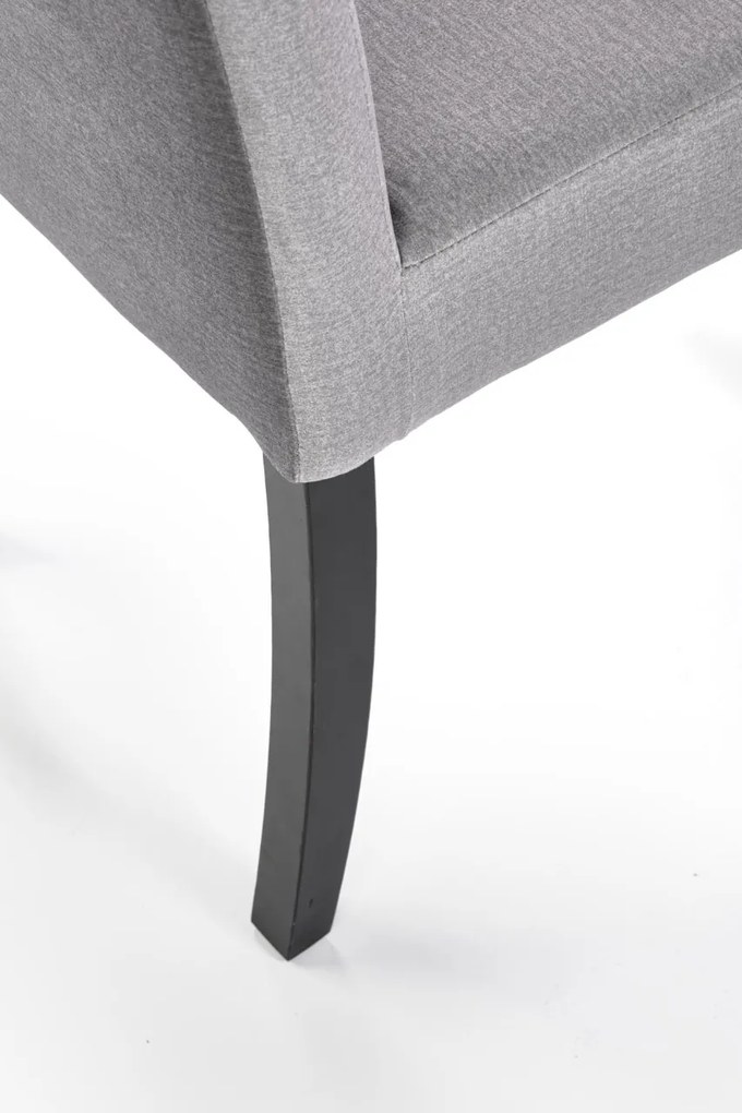 Scaun Clarion 2 velvet gri/negru Monolith 85