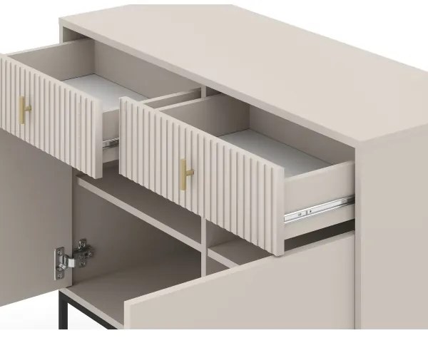 Comodă SUE, bej/cașmir