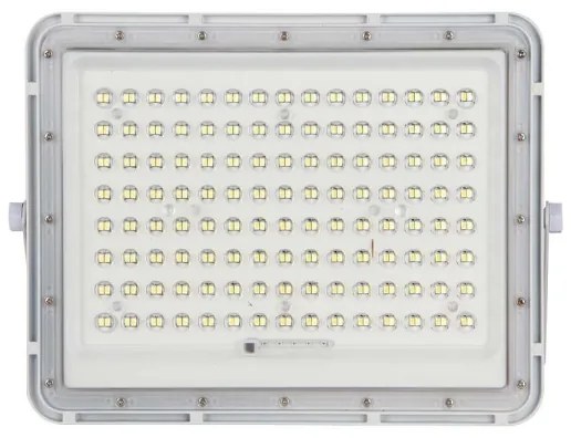 Proiector LED solar de exterior LED/20W/3,2V 6400K alb + telecomandă