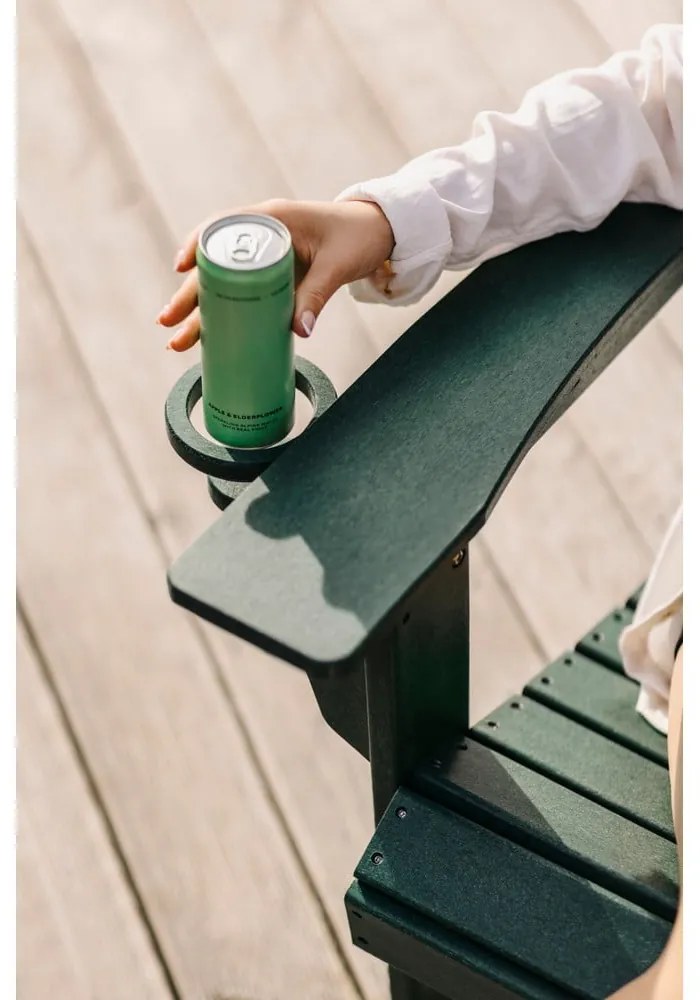 Fotoliu de grădină verde din plastic Adirondack – Bonami Selection