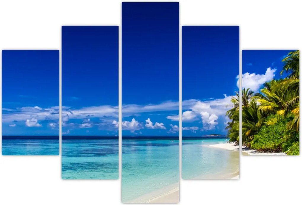 Tablou - Plaja tropicală (150x105 cm)