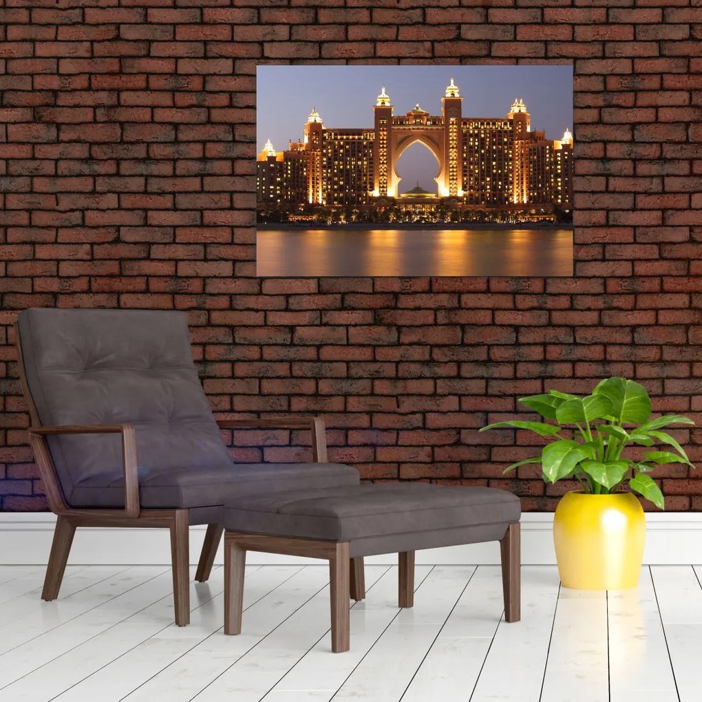 Tablou construcției în Dubai (90x60 cm)