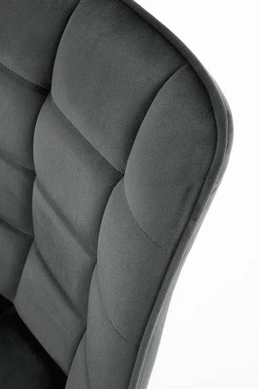 Scaun K332 velvet gri