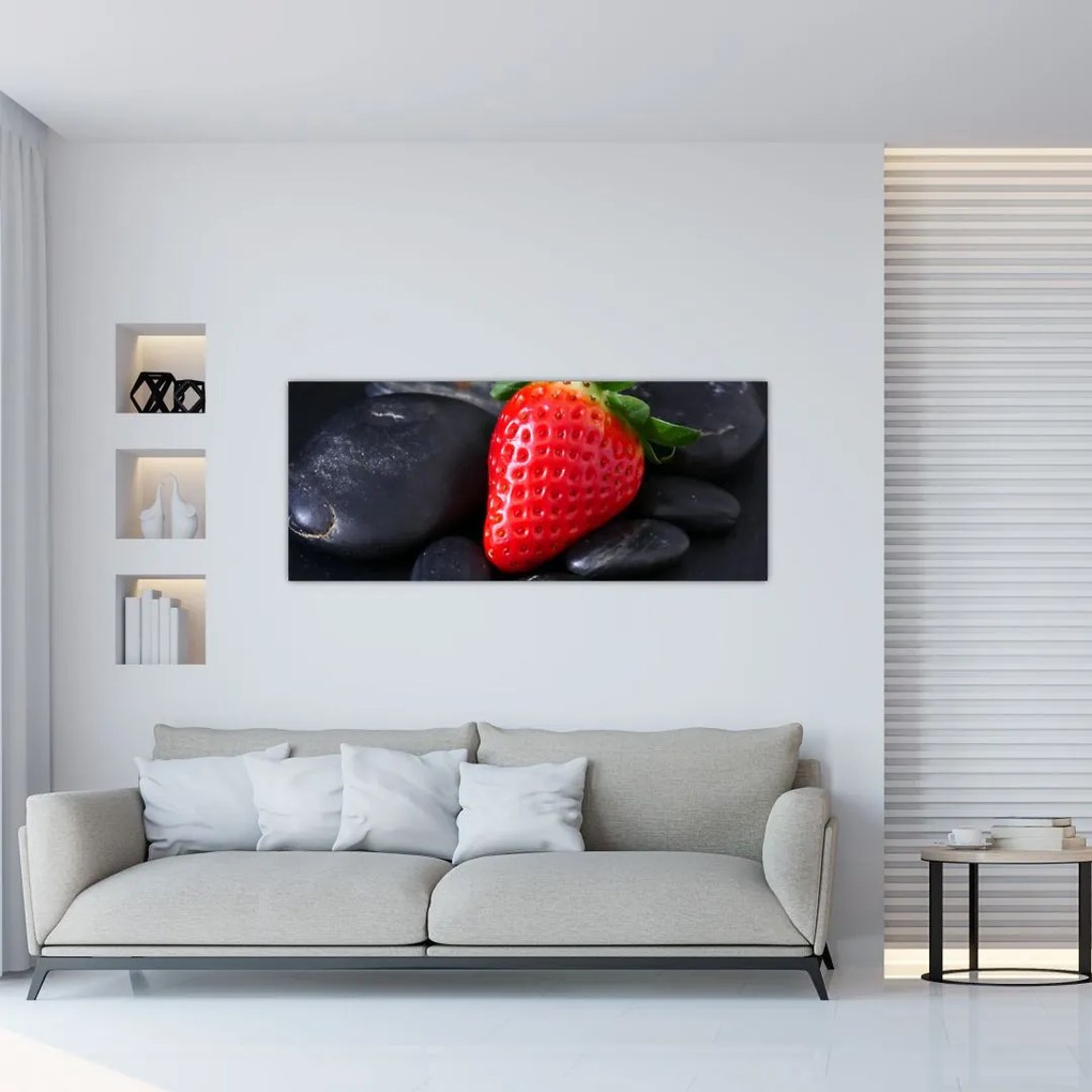 Tablou cu căpșună (120x50 cm)