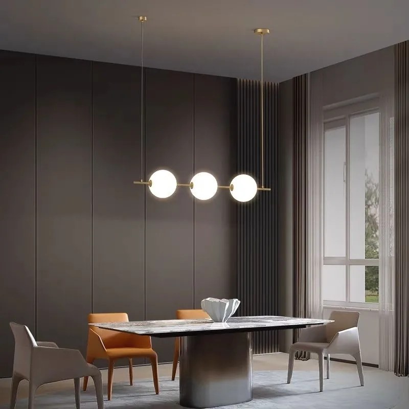 Lustra LED G 5105-3 – 48W, Design Modern, cu Telecomandă și Lumină Reglabilă