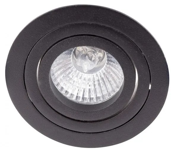 Spot directionabil incastrabil Signal I negru H0086 MX