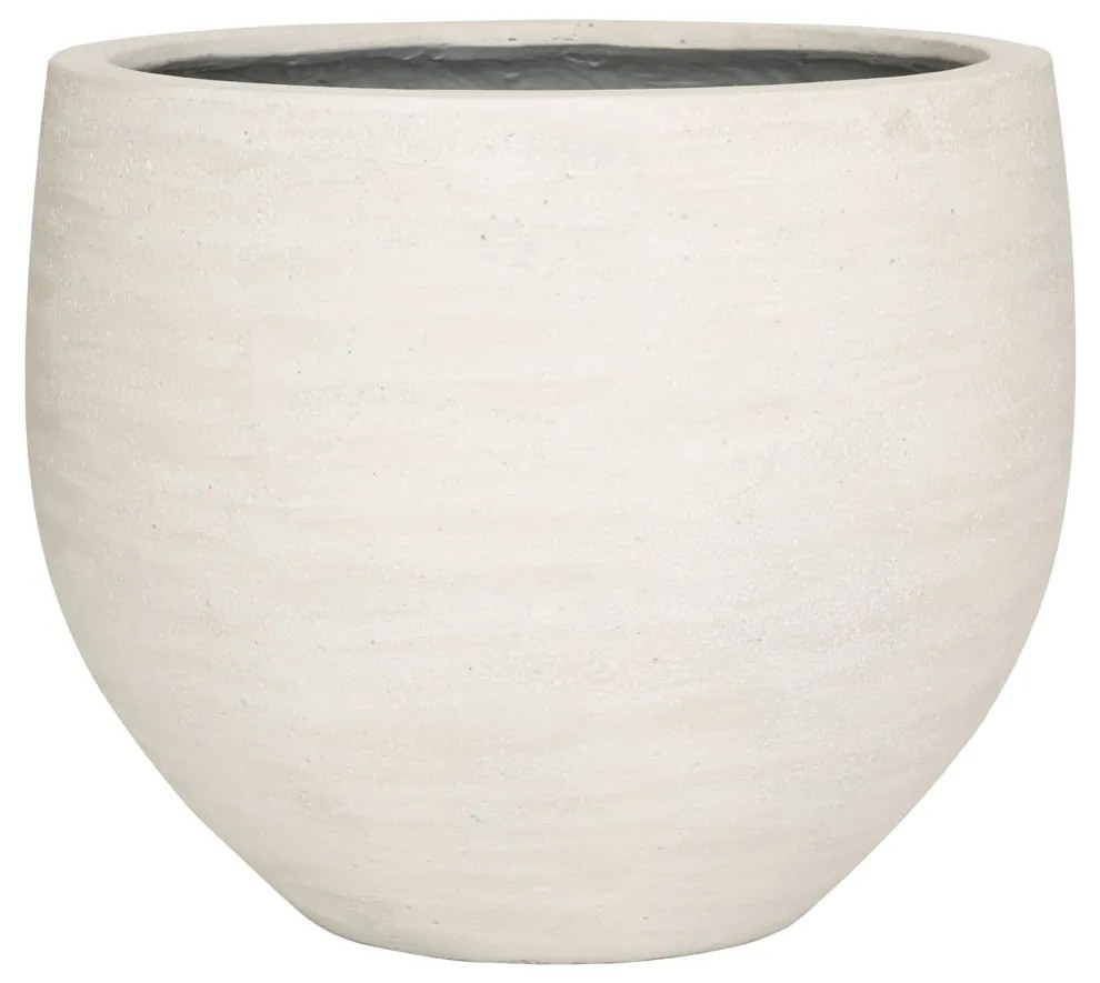 Ghiveci Jumbo Orb, Fildeș moale, Dimensiuni multiple - Ghivece de ceramică mărimea: M - ⌀ 110,5, h. 90,5 cm